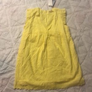 Jolt eyelet jumper sunny yellow Large